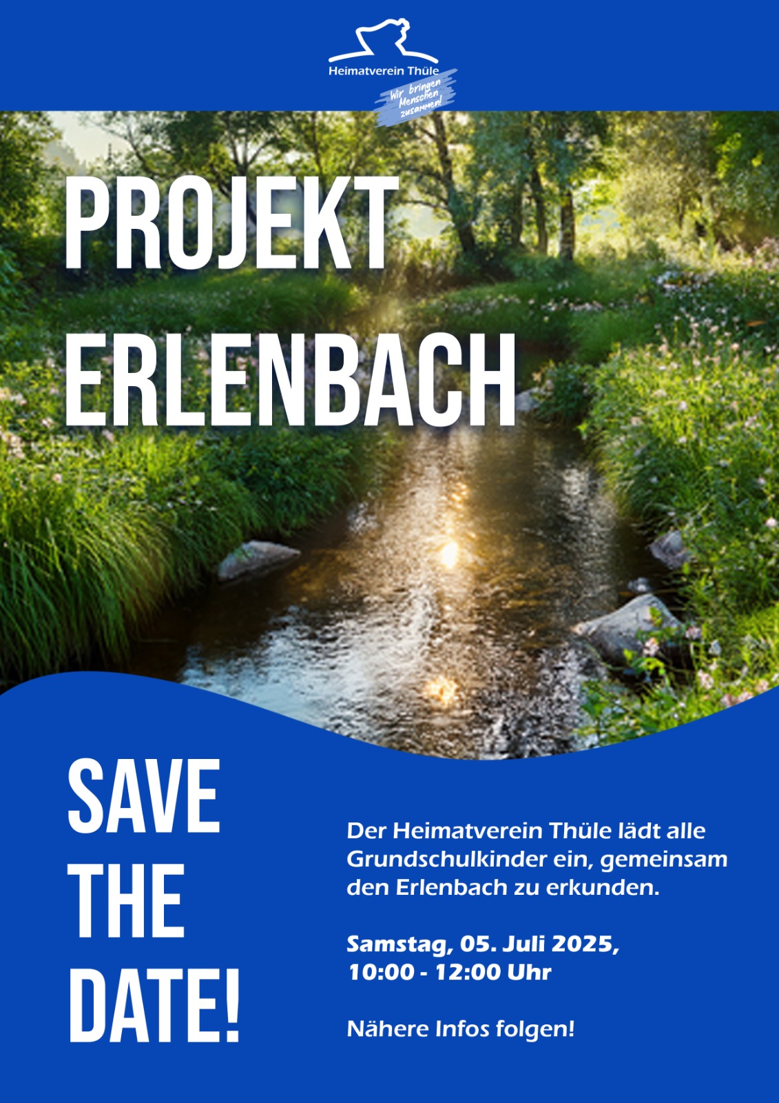 Projekt Erlenbach Save the Date